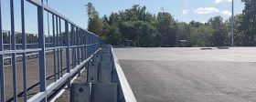 В ЕАО завершили работы по реконструкции мостового перехода через реку Икура