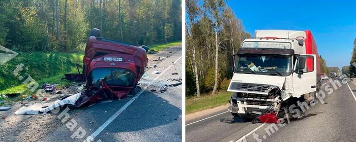 Под Калугой в результате ДТП погибли женщина с двумя детьми