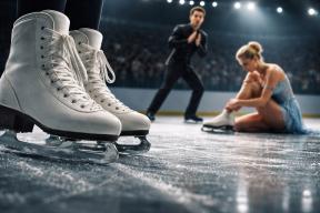 Кровь на льду: чемпионку Синицину госпитализировали после удара коньком. Когда танцы – русская рулетка