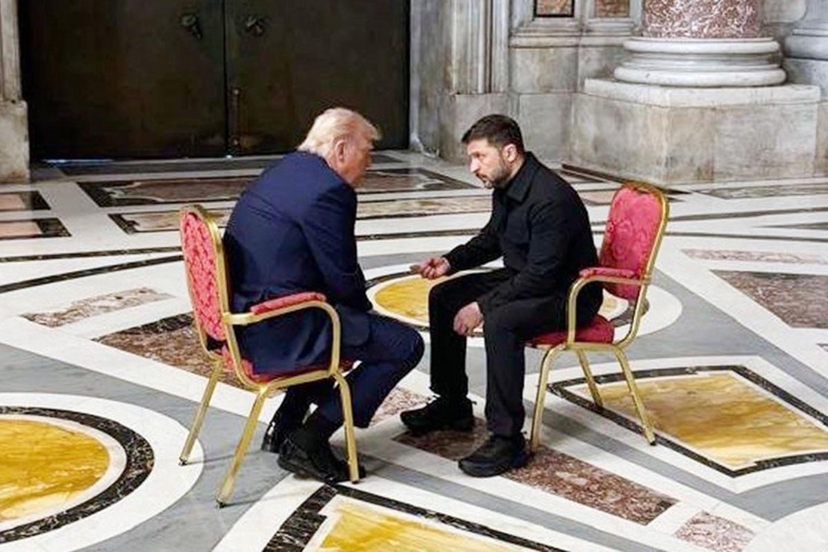 The Sun: Трамп выгнал Макрона со встречи с Зеленским