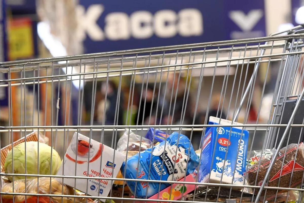 В России цена продуктовой корзины снизилась