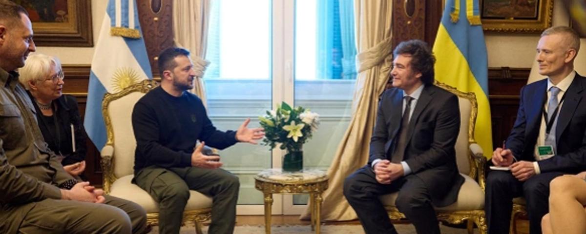 Зеленский и Милей обсудили проведения саммита по Украине в Аргентине