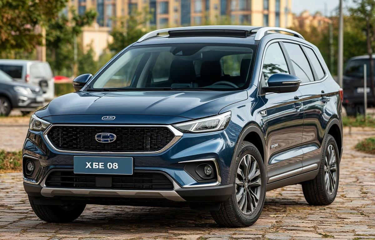 Belgee X50+ в Белоруссии стоит на 600 тысяч дешевле