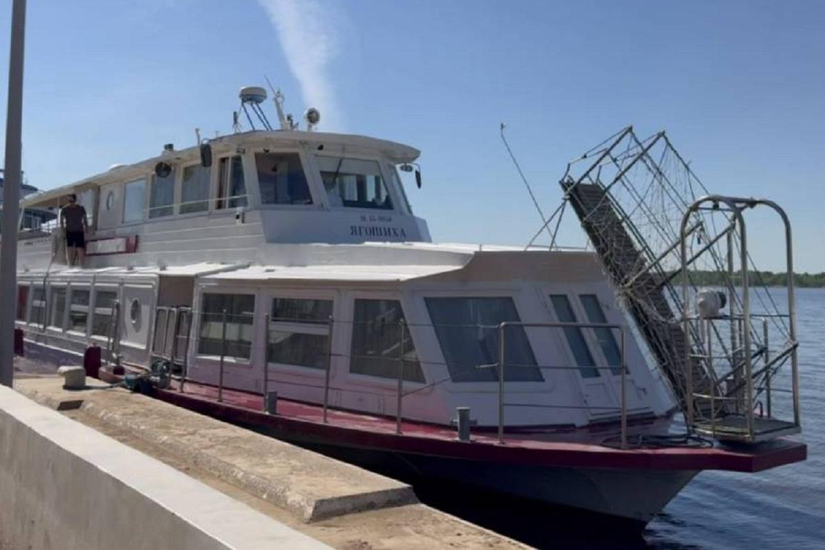 В Перми водные прогулки по Каме будут совершать на теплоходе «Ягошиха»