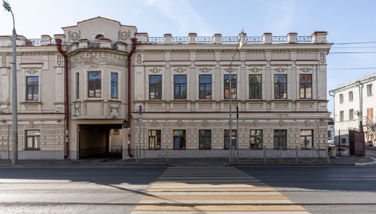 В историческом центре Казани выставлен на продажу особняк XIX века