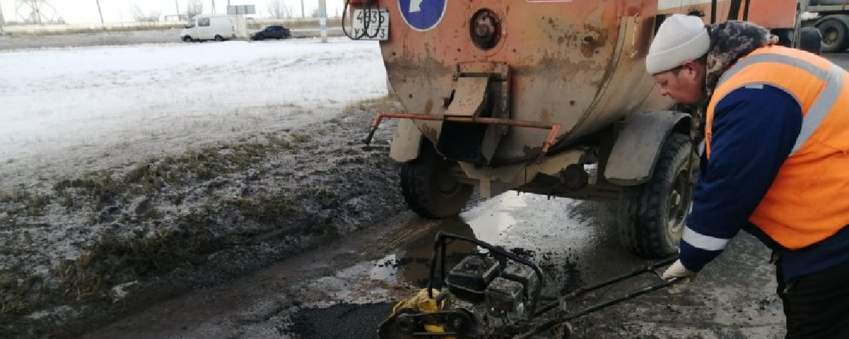 Власти Ульяновска рассказали, где начался зимний ремонт дорог