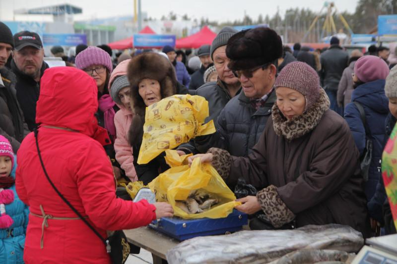 В Якутске на ярмарке продали 50 тонн свежей рыбы