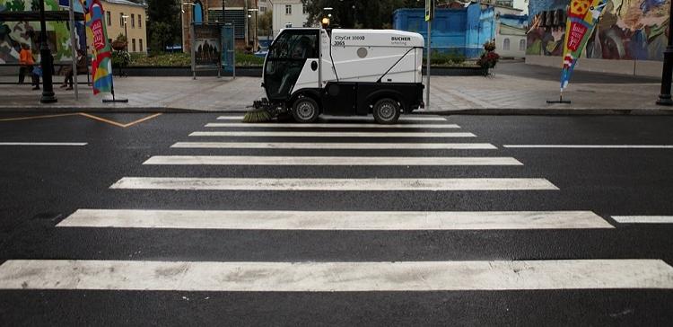 В Москве ко Дню города появятся 60 новых пешеходных переходов