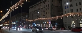 Мэрия Новосибирска потратит 5,5 млн рублей на новые новогодние гирлянды
