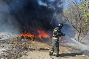 В ведомстве МЧС Адыгеи рассказали о тушении пожаров и спасательных операциях