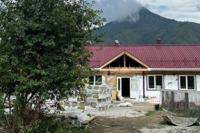В Усть-Канском районе Республики Алтай капитально ремонтируют Тюдралинскую школу
