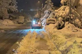 Коммунальные службы Сочи устранили основные последствия стихии и открыли проезды к поселкам