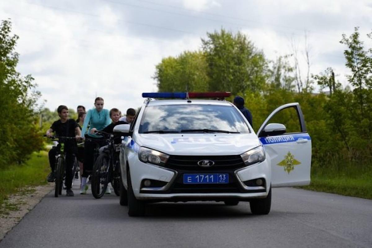 В Мордовии состоялся патриотический велопробег в честь Дня Государственного флага РФ
