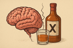 Даже умеренное потребление опасно: что алкоголь делает с вашим мозгом