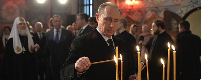 Владимир Путин поздравил россиян с праздником Светлой Пасхи