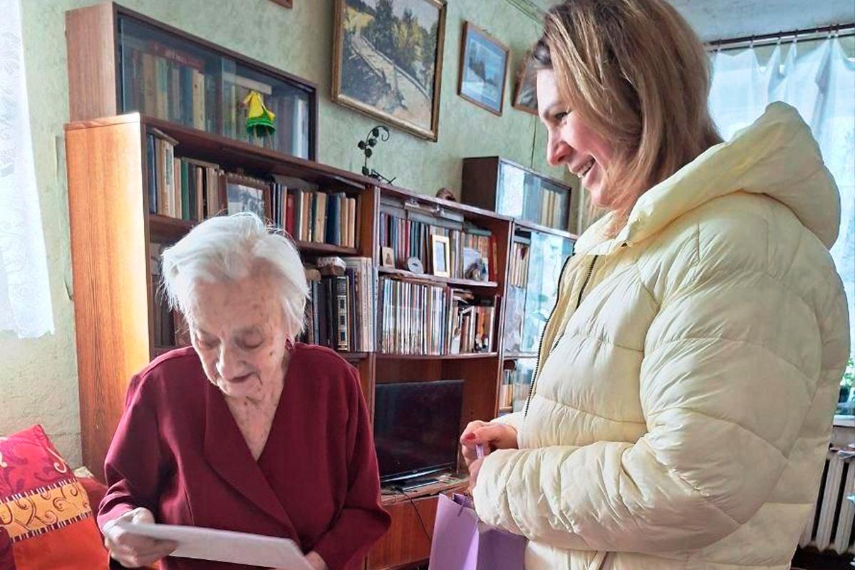 В Красноармейске Городского округа Пушкинский прошли теплые встречи в честь дней рождения тружениц тыла времен Великой Отечественной войны