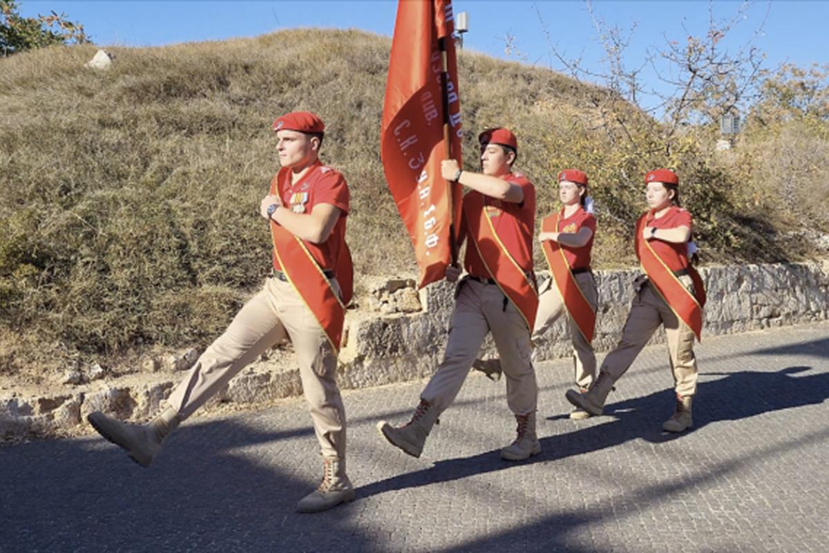 Севастополь передал Крыму эстафету «Марша Знамени Победы»