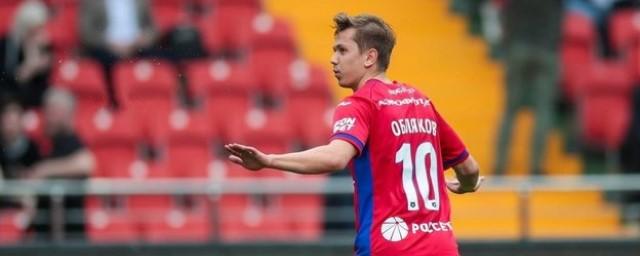 Дубль Облякова принес победу ЦСКА в матче с «Ахматом» в Грозном