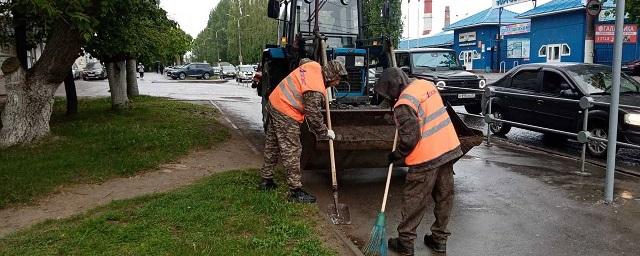 В Чебоксарах работа по благоустройству улиц ведется ежедневно