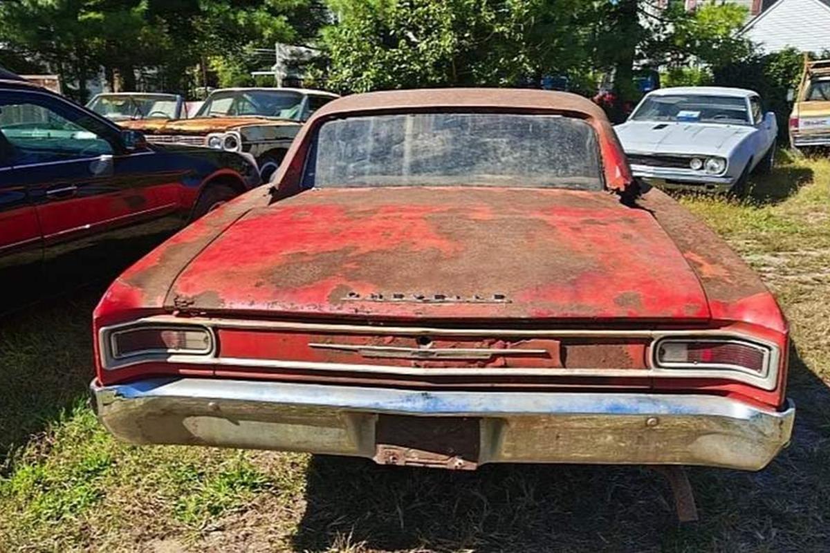 Раритетный Chevrolet Chevelle найден на автосвалке