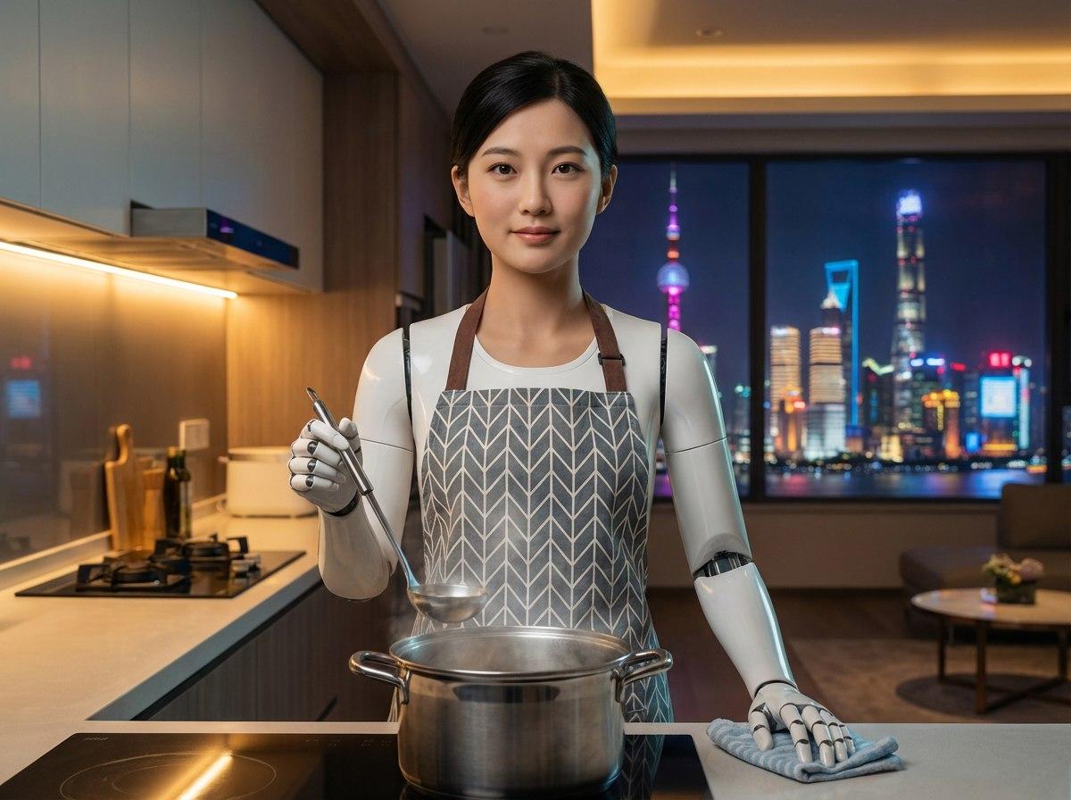 Робот-жена из Китая уже в продаже. Готовит, убирает, не скандалит. Конец живым отношениям?