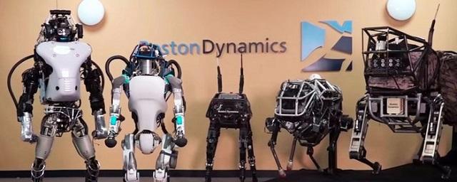 Роботы Boston Dynamics научились бегать и прыгать