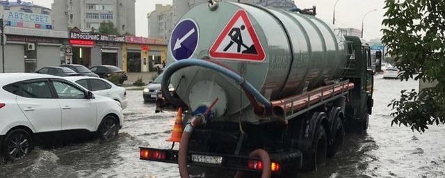 Ливень стал причиной затопления 30 улиц в Краснодаре