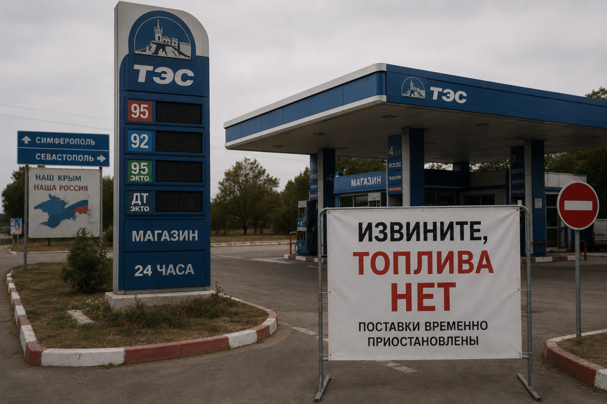 Наличные — в кассу, талоны — под замок: Аксёнов ввёл чрезвычайный режим на заправках Крыма на несколько дней