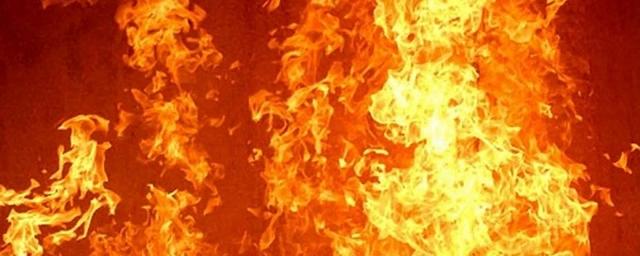 В Сосногорске в результате пожара сгорела баня