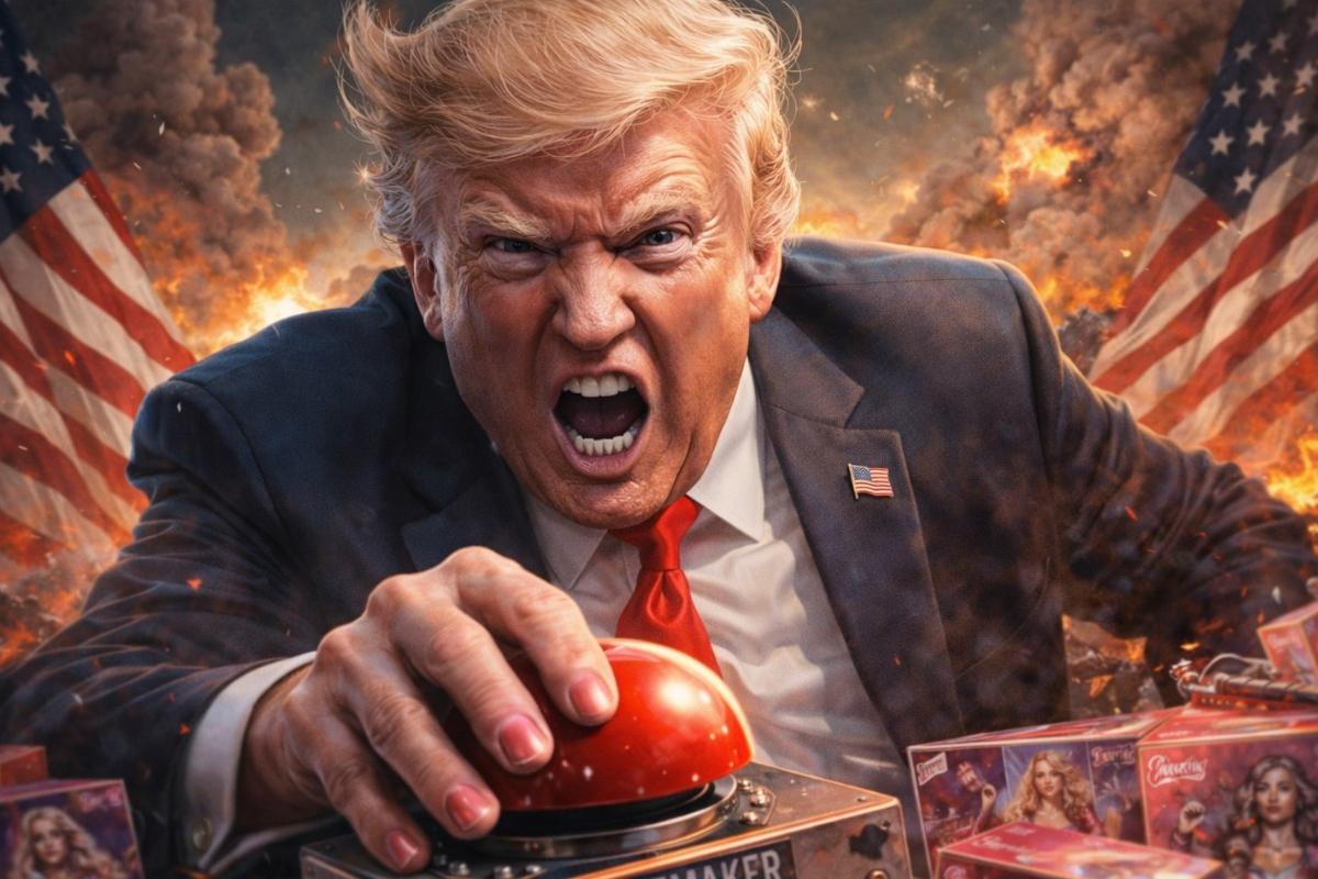 Разъяренный «миротворец» с красной кнопкой: авантюра Трампа грозит беспрецедентным крахом