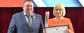 Город расцветает год от года: приморский депутат Евгений Ткаченко поздравил Лесозаводск с 85-летним юбилеем