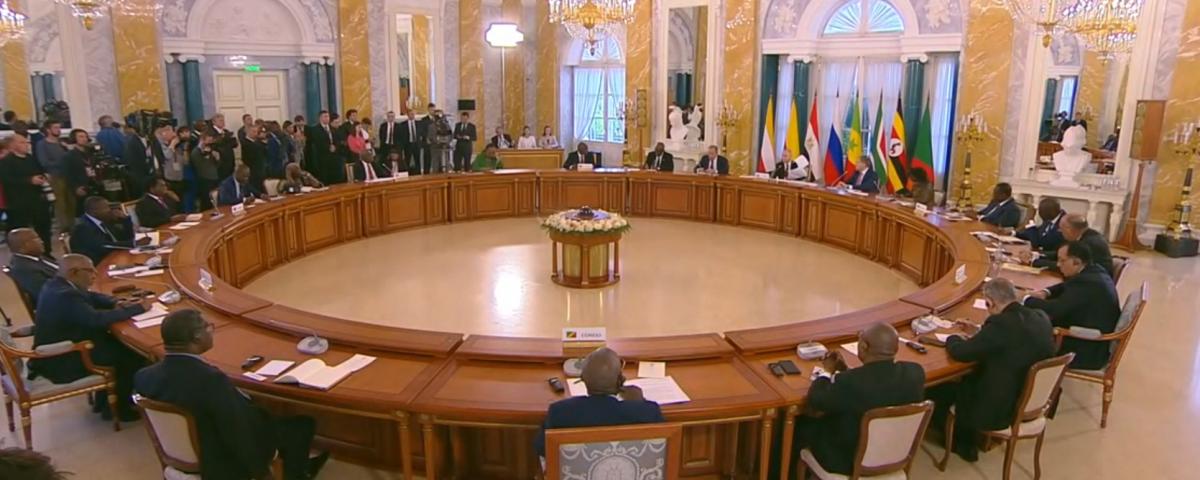 Путин показал лидерам стран Африки парафированный проект договора с Украиной