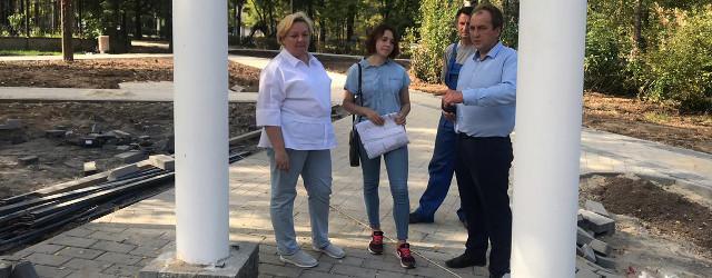 Благоустройство сквера «Звезда» в Нижнем Новгороде завершено на 95%
