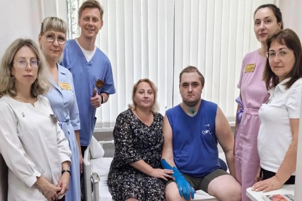 Липецкие медики успешно реабилитировали молодого пациента после инсульта