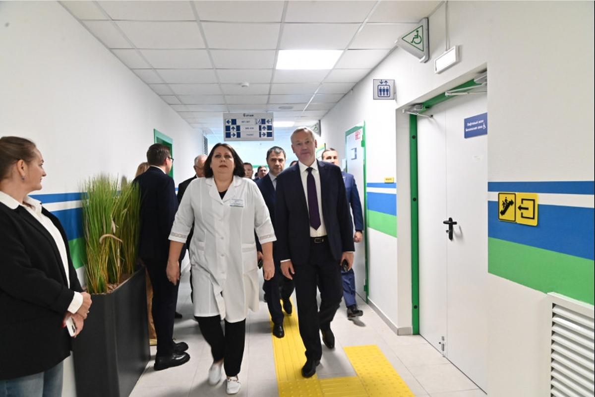 Андрей Травников: Две новые поликлиники в Новосибирске начнут прием пациентов 15 сентября