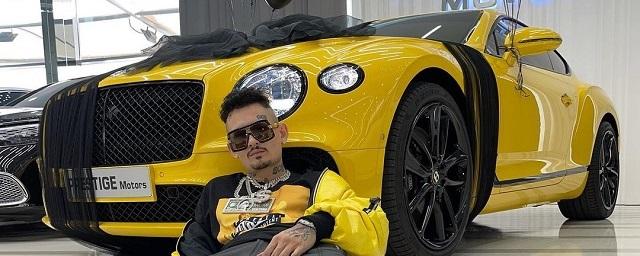 Моргенштерн купил желтый Bentley Continental GT стоимостью 20 млн рублей - Видео