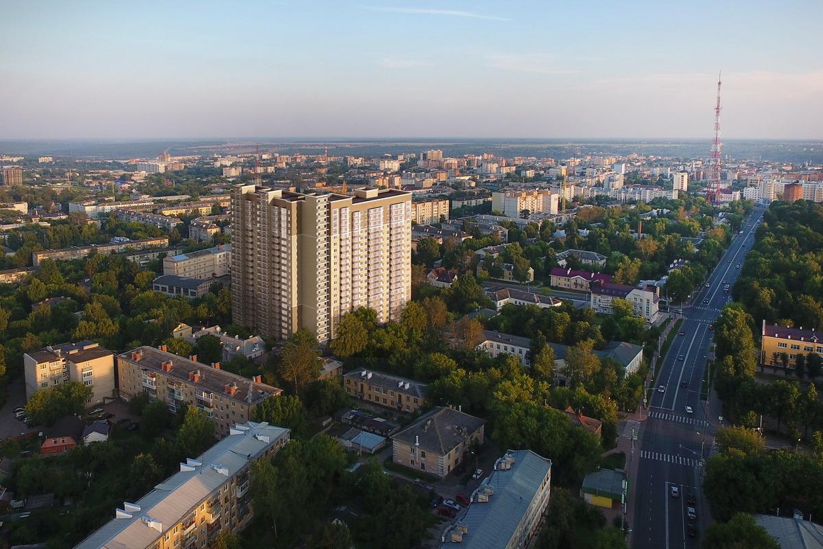 В Калужской области стали строить меньше жилых многоэтажек