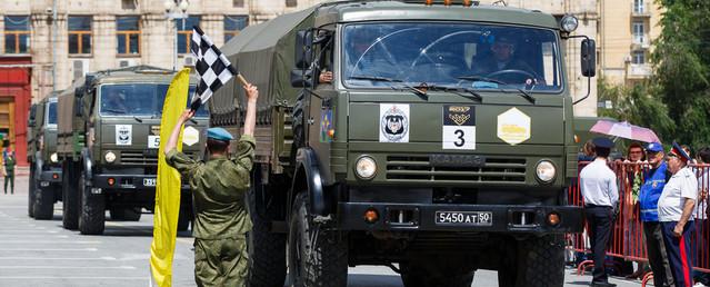 Экипажи ЮВО победили в индивидуальной гонке «Военного ралли»