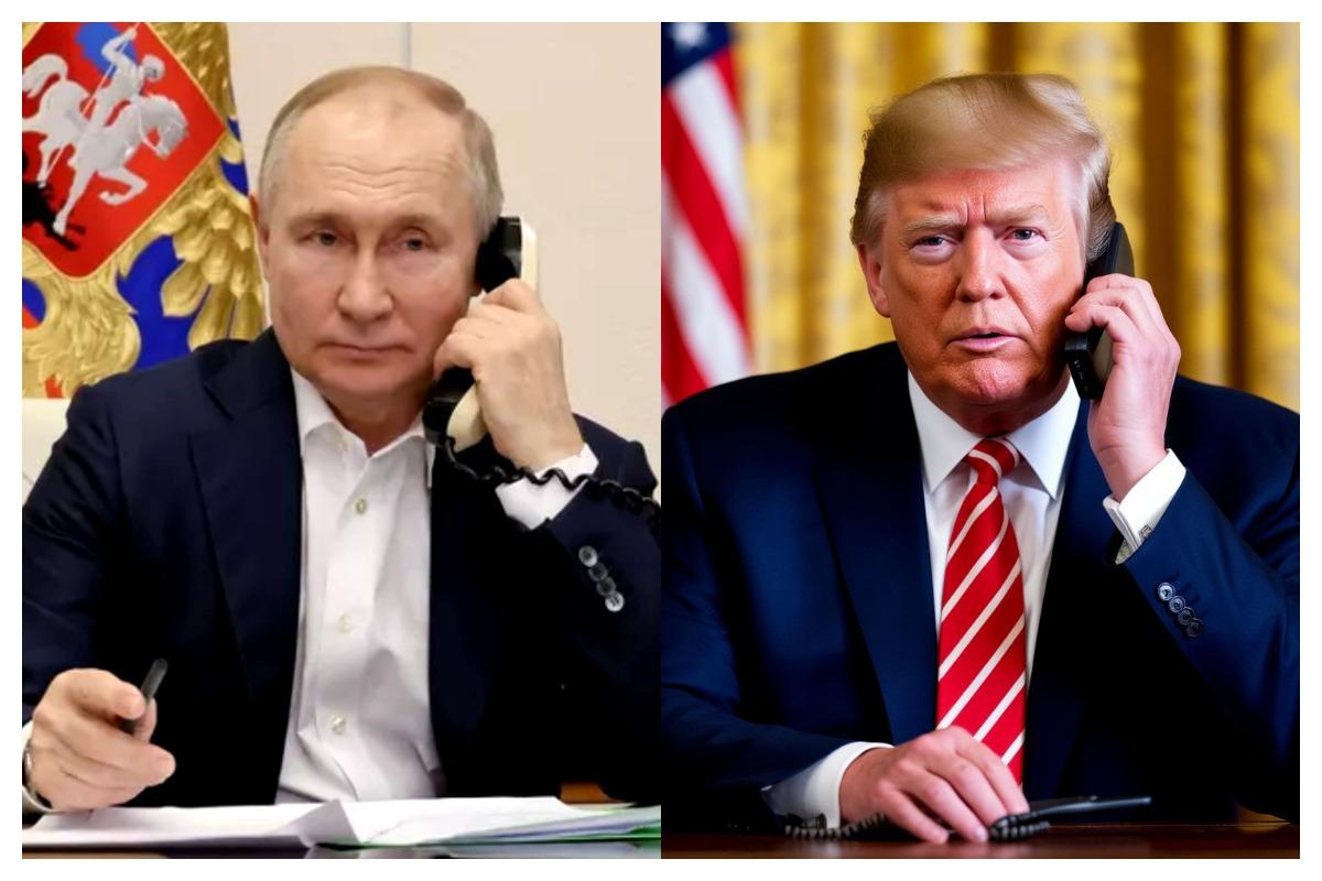 Два часа, три темы и обвал нефти. О чём на самом деле договорились Путин и Трамп