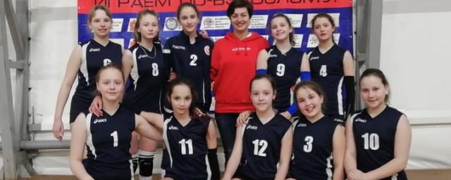 Чеховские волейболистки выиграли второй круг первенства Московской области