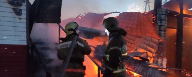 В пожаре под Улан-Удэ в админздании сгорели паспорта россиян