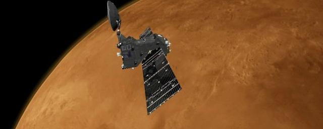 Зонд миссии Exomars приступил к торможению в атмосфере Марса