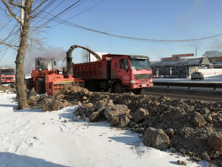 В Иркутске с начала года вывезли более 140 тысяч тонн снега