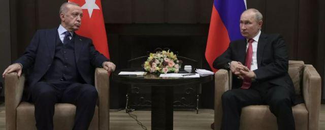 Путин провел телефонный разговор с турецким лидером Эрдоганом