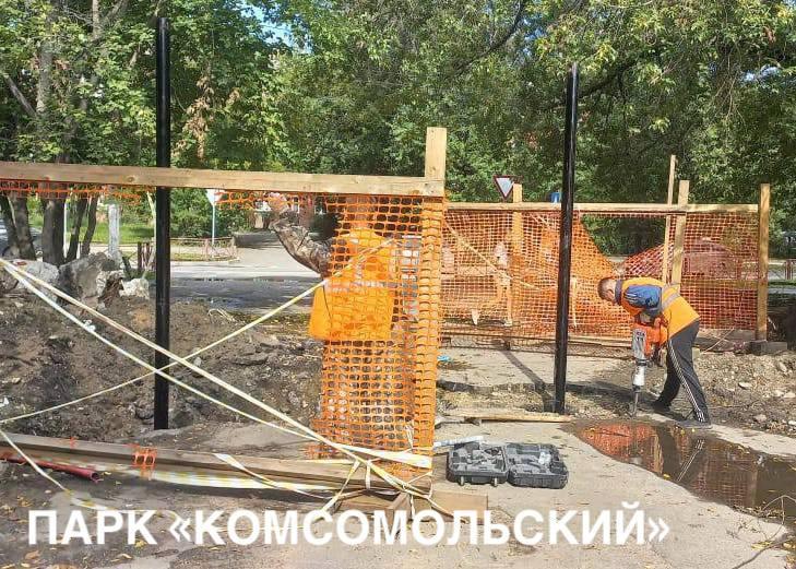 Мэр Иркутска Руслан Болотов рассказал о ходе благоустройства на пяти общественных пространствах областной столицы