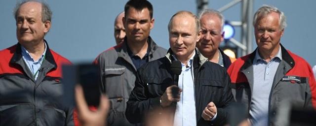 Путин: Крымский мост мечтали построить еще при царе-батюшке