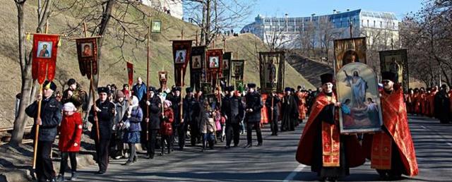 В Нижнем Новгороде 16 апреля пройдет Пасхальный крестный ход