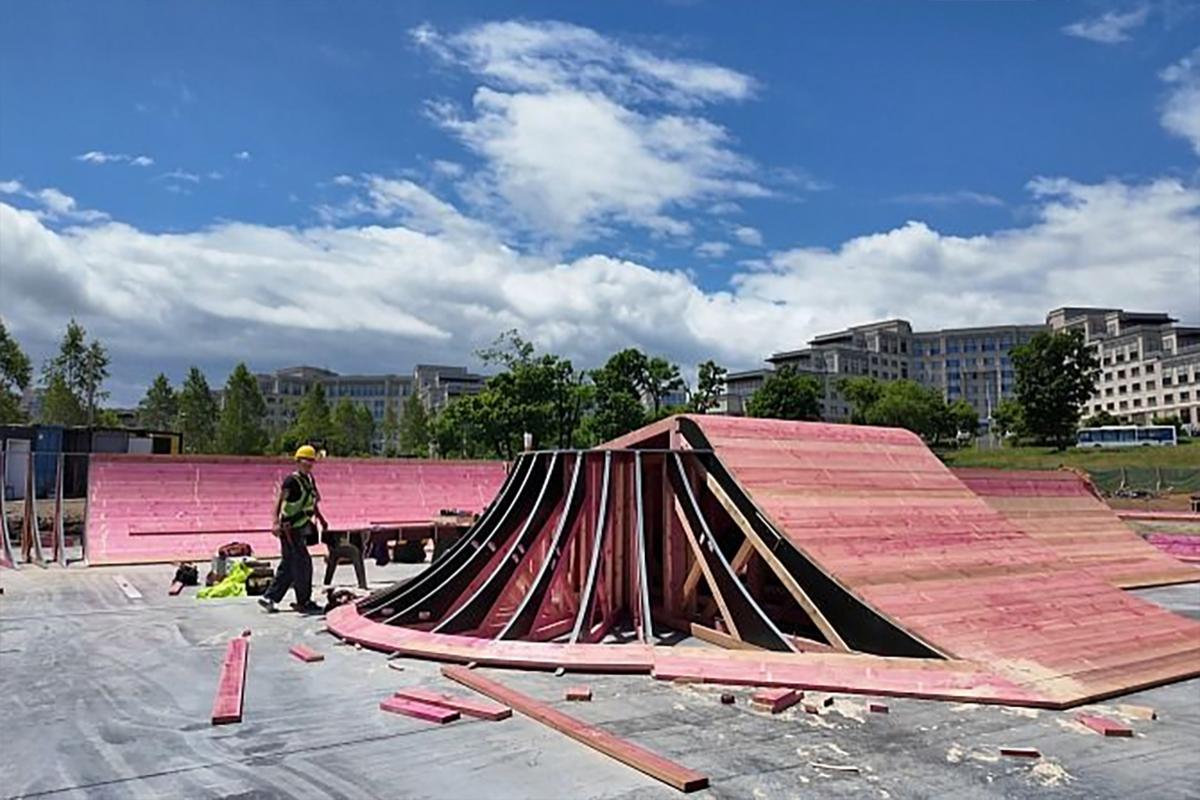 Масштабный экстрим-парк строят в столице Приморья