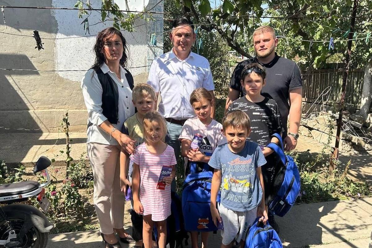 Мордовия поддержала многодетную семью из Каланчакского округа