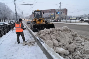 Томск готовится к паводку: на вывоз снега выделили 7 млн рублей